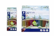 Image of Staedtler Noris Colouring Pencils 24 Pack Anti-Break German Made School Art New
