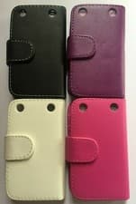 Image of Book style PU leather folio, flip phone case, cover to fit Blackberry Curve 9320