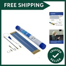 Image of 3.3M Cable Access Rod and Accessories Kit - 15 Pieces Including 10 x 330 mm R...