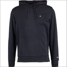 Image of Calvin Klein Jeans Night Sky Blue Cotton Hooded Sweatshirt Hoodie Size M