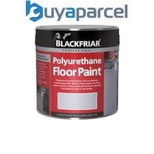 Image of Blackfriar BF2000001D1 Professional Polyurethane Floor Paint Tile Red 1 litre BK
