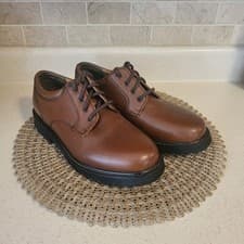 Image of Dockers Mens Leather Shelter Rugged Casual Oxford Shoe - 9M