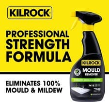Image of BLACK MOULD MILDEW SPRAY REMOVER READY TO USE FOR WALLS 500ML KILROCK NEW