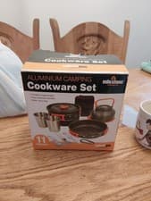 Image of 11 Piece Camping Cookware Set - Milestone - Aluminum