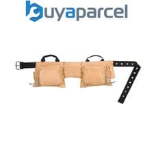 Image of Kuny's AP-527X AP-527X Heavy-Duty Leather Work Apron 12 Pocket KUNAP527X
