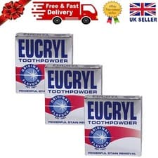 Image of Eucryl Smokers Tooth Powder Original Flavour 50g x 3