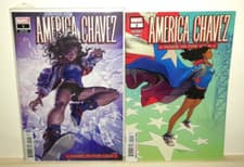Image of America Chavez Made in the USA #1C, #2A (Marvel Comics 2021)1st Print