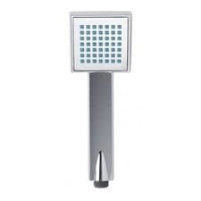 Image of Bathroom Square Shower Handset Single Function - Chrome