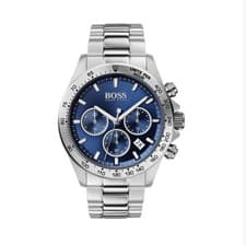 Image of Hugo Boss Men's Hero Sport Lux Watch | Blue & Silver | HB1513755