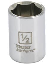Image of 1/4 In. Drive, 1/2 In., 6-Point Socket - 111260