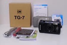 Image of [Open Box] OLYMPUS OM SYSTEM Tough TG-7 Waterproof Digital Camera Body Black