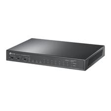 Image of TP-Link 8-Port 10/100Mbps + 3-Port Gigabit Desktop Switch with 8-Port PoE+