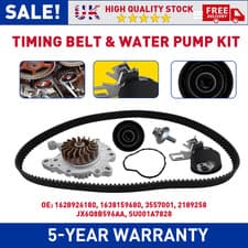 Image of Timing Belt & Water Pump Kit KP15705XS Gates Set 1628926180 2189258 JX6Q8B596AA