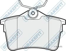 Image of APEC Rear Brake Pad Set for Peugeot 308 SW THP 150 1.6 Sep 2007 to Sep 2014
