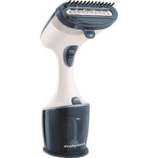 Image of Morphy Richards 361000 White / Blue Handheld Garment Steamer