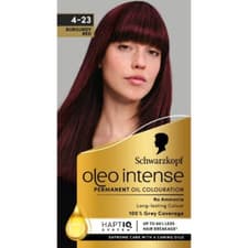 Image of 2 X OLeo Intense hair colour Burgundy Red 4-23