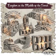 Image of Kingdom in the Middle of the Forest - Thematic Dungeon Terrain 