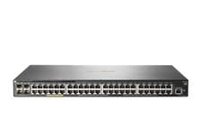 Image of HPE Aruba Networking Aruba 2930F 48G PoE+ 4SFP+ Managed L3 Gigabit Ethernet (10/