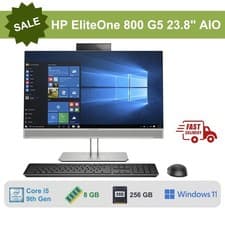 Image of All in One PC HP ELITEONE 800 G5 23.8" Core i5 9th Gen 8GB 256GB SSD Windows 11
