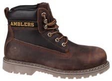 Image of Mens Safety Work Boots Amblers FS64 Industrial Leather Steel Toe Caps UK4-13