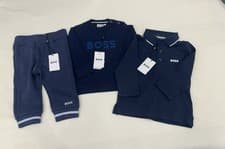 Image of BNWT Baby Boys Hugo Boss T-shirt Joggers Jumper Set 3pcs Age 12 Months RRP:£177