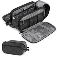 Image of Toiletry Bag for Men Women, Mens Travel Bag Toiletries Organizer Case for Gro...