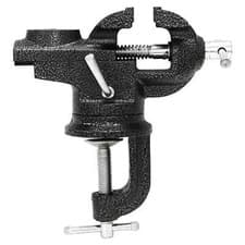 Image of Table Vice Home Garage Repair DIY Handy Tools 60mm - Black 16279