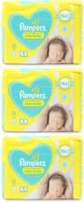 Image of Pampers Premium Protection Nappies Size 0 Carry  24 Pack X 3