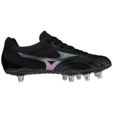 Image of Mizuno Waitangi PS Mens Soft Ground Rugby Football Boots Black (Size 7 - 8.5UK)