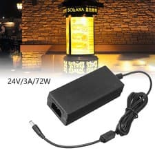 Image of Laptop Power Supply Charger 24V AC/DC 3A 72W Adapter For Desktop Laptop PSU New