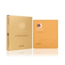 Image of [PETITFEE] Gold & Snail Hydrogel Mask Pack - 1pack (5pcs) / Free Gift