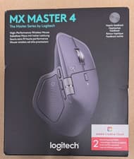 Image of LOGITECH MX MASTER 4 HIGH PERFORMANCE WIRELESS MOUSE - NEW BLACK T
