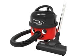 Image of Numatic Henry Turbo 620w Vacuum Cleaner with AiroBrush Turbo Head HVT160 in Red