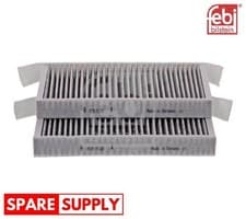 Image of FILTER SET, CABIN AIR FOR RENAULT LAGUNA III GRANDTOUR FEBI BILSTEIN 37337