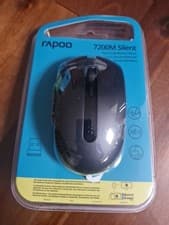 Image of RAPOO Multi-mode Wireless Optical Mouse 7200M Dark Grey - New Retail Boxed