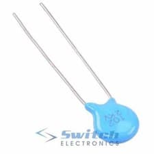 Image of 10pF to 10nF Ceramic Disc High Voltage Capacitor 1kV 2kV 3kV