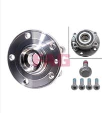 Image of FAG 713 6106 10 WHEEL BEARING KIT FRONT AXLE,REAR AXLE FOR AUDI,AUDI (FAW),SEAT,