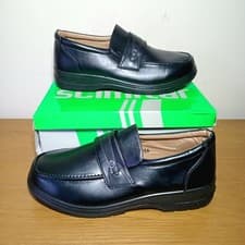 Image of Scimitar M825 Lightweight Apron Saddle Casual Slip On Shoes Men's Black Size 12