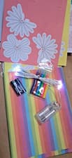 Image of Galt Flower Lights - Creative Cases Childrens Arts and Crafts Set, Floral LED