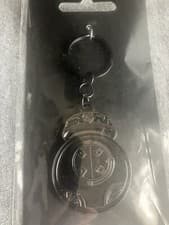 Image of Star Wars Black Metal Keychain / Keyring - BB-9E (BB9E) - New & Sealed