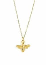 Image of Bee Pendant Necklace