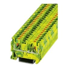 Image of Phoenix Ground Modular Terminal Block PT 4-PE