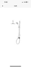 Image of Aqualisa OPQ.A2.EV.DVFC.23 Optic Q Smart Shower Exp Adj Ceiling Heads Gravity