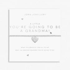 Image of Joma Jewellery A Little 'You're Going To Be A Grandma' Silver Bracelet