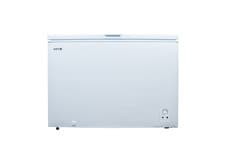 Image of HYE Chest Freezer 299L Freestanding Large White, Basket - Suitable For Garages