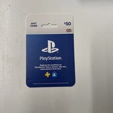 Image of PlayStation Gift Card £50 Sealed UK Version-Brand New, PSN Instant Delivery ⚡️
