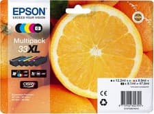 Image of Epson 33XL (C13T33574010) Original High Yield Black & Colour Ink Cartridge Pack