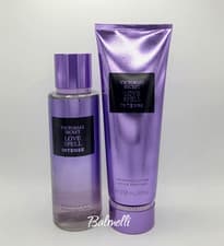 Image of Victoria’s Secret Love Spell Intense Mist Spray 250ml and Body Lotion Set New