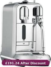 Image of Sage Nespresso Creatista Plus BNE800BSS Coffee Machine Brushed Stainless Steel--