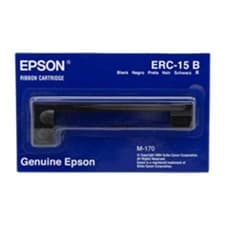 Image of Original Epson ERC-15 B Black Nylon Ink Ribbon Cartridge (C43S015430)